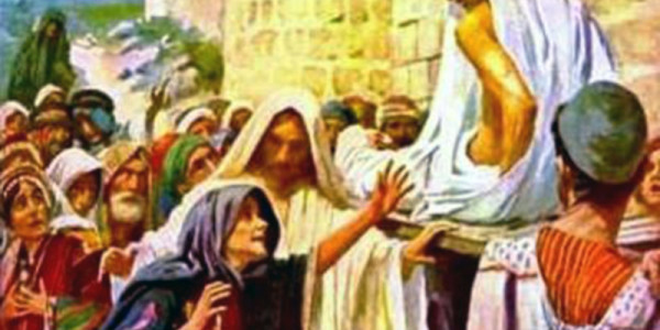 viúva e Jesus