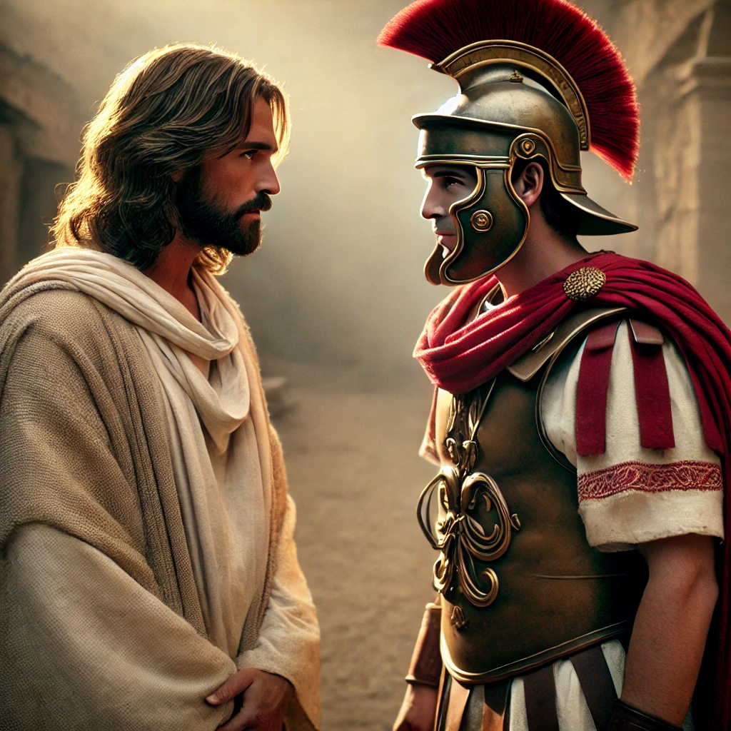 Jesus e o centuriao romano mateus 8