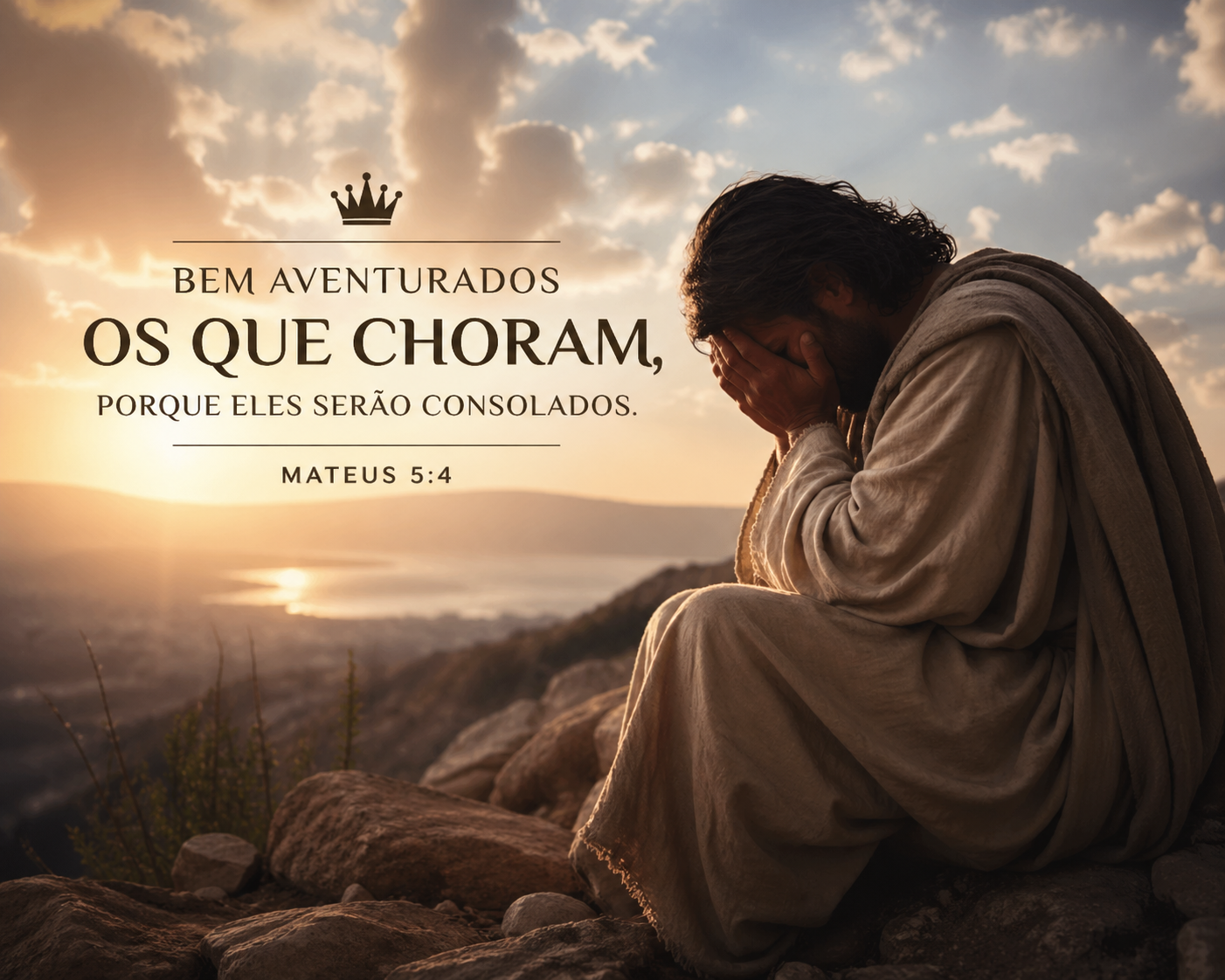 Bem aventurados os que choram mateus 5 4